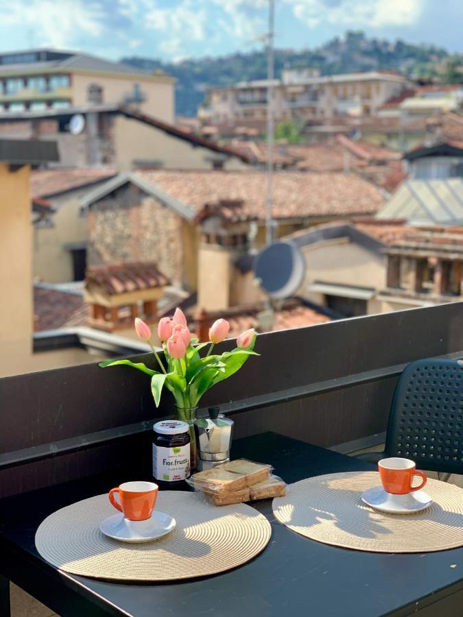 Magic Place Bergamo! Relax Apartment With Terrace In The Heart Of The City Kültér fotó
